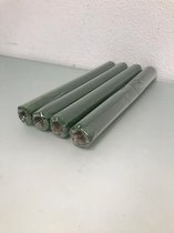 Cadeaupapier rollen - vier stuks groen - 36 cm breed