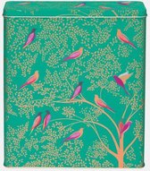 Boîte de rangement Vogels - Vert - Céréales - Boîte - Rectangle - 22,6 x 26,2 x 7,2 cm - Sara Miller London