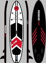 Pure2improve Sup 305cm versie Premium | Opblaasbare Paddle Board (SUP-board) | Stevige kwaliteit | maximaal 100KG gewicht | Zwart