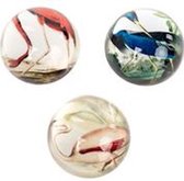 3 x Presse-Papier - Paperweight - set van 3 verschillende stuks