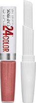 Maybelline New York Superstay 24, 2-step Lippenstift  Committed Coral