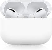Bee's - Airpods Pro Hoesje Siliconen Case - Wit - Soft Case - Flip Cover - Airpods Pro Case - Airpods Pro