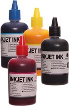 Set van 4 kleuren hobby inkt voor Sublimatie CMYK 100ml
