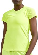 Craft Craft ADV Essence Sportshirt - Maat L  - Vrouwen - neon geel
