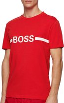Hugo Boss T-shirt - Mannen - rood/wit