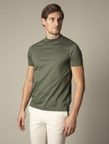 Cavallaro Napoli - Heren T-Shirt - Chiavari - Donkrgroen - Maat XL