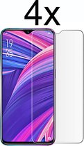 Oppo Reno z Screenprotector - Beschermglas Oppo Reno z Screen Protector Glas - 4 stuks