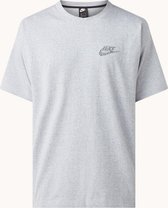 Nike T-shirt van jersey met logo - Grijs - Maat L
