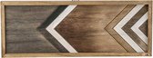 Dienblad Rechthoek - Plateau - Natuur - Hout - 50,5x3xh19