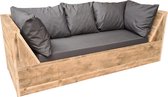 Wood4you - loungebank Phoenix Steigerhout 200 cm