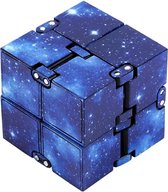 Infinity cube - Space Blauw – Fidget cube - Friemel kubus - gezien op  Tiktok