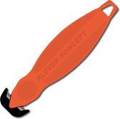 Klever Koncept - Veiligheidsmes - Wegwerp - Oranje