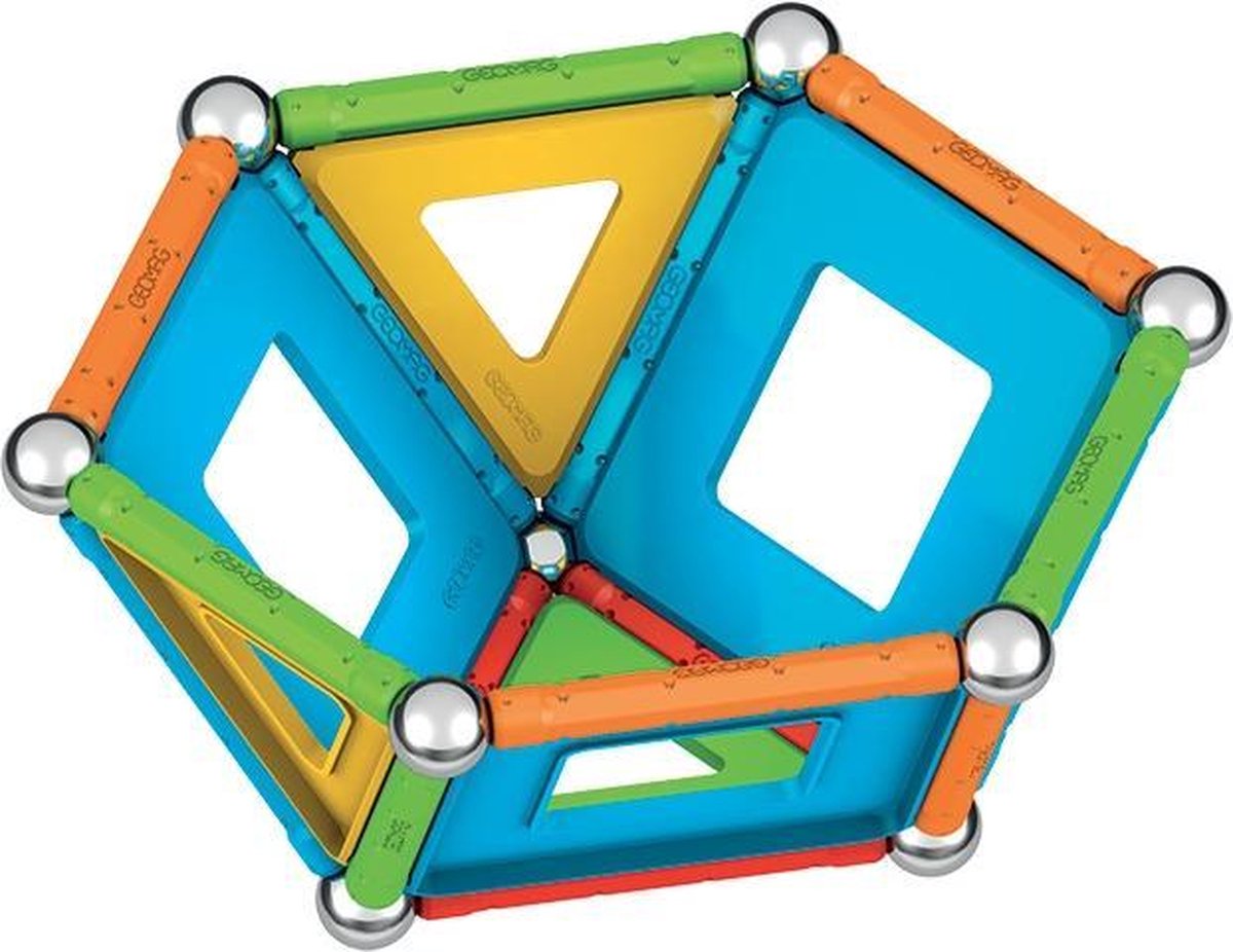 Geomag Super Color Recycled - Magnetisch Constructiespeelgoed met Panelen - 52-delig - Vanaf 5 jaar — afbeelding 9