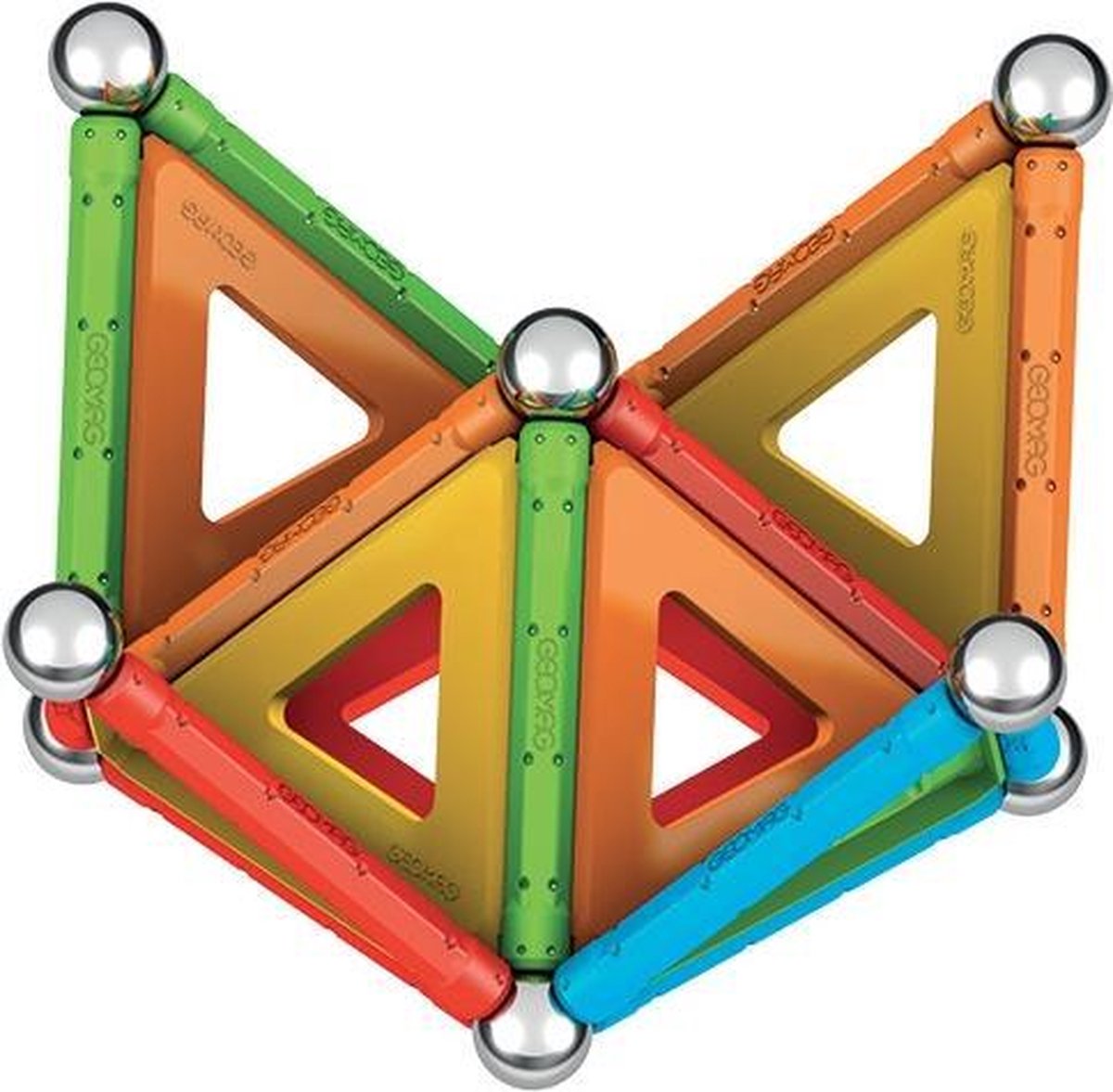 Geomag Super Color Recycled - Magnetisch Constructiespeelgoed met Panelen - 52-delig - Vanaf 5 jaar — afbeelding 4