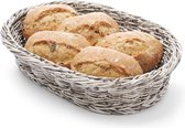 Kitchen & Deco Broodmand - Lichtgrijs - 32x23x(H)7cm