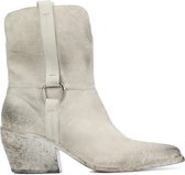 Elena Iachi Vrouwen Suède     Cowboy Laarzen  / Western Boots E2881 - Wit - Maat 39