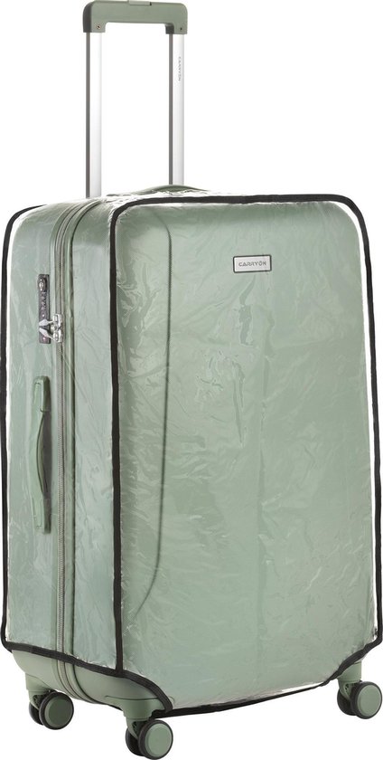 Delegatie Inspireren Vliegveld CarryOn Kofferhoes - Beschermhoes koffer - Luggage Cover Large -  Transparant | bol.com