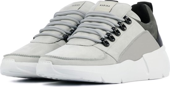 Nubikk Mannen Sneakers - Roque royal nub - Grijs - Maat 40 | bol.com