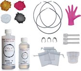 PNCreations Ultra Clear Epoxyhars Kettingset | Hobbypakket | Giethars Pakket | Juwelen Maken | Mica Kleurpigmenten