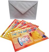 Disney Verjaardagskaarten Winnie de Poeh inclusief enveloppen 4-pack