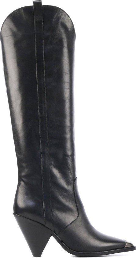 Toral Vrouwen Leer Cowboylaarzen / Laarzen / Damesschoenen 12537 - Zwart -  maat 36 | bol.com