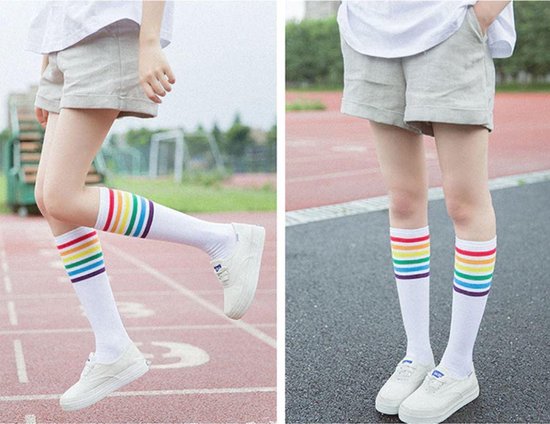 Regenboog sokken - Kleding online kopen? Kleding van de beste merken