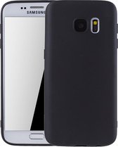 Telefoonhoesje Samsung Galaxy S7 Hoesje - Samsung galaxy S7 hoesje zwart siliconen case hoes cover hoesjes
