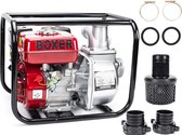 Boxer Waterpomp 60.000 Liter p/uur - 196 cc / 6.5 PK 4-takt Benzine Motor - Aanzuigdiepte : 7m  - Doorstroming 60 m³ p/uur