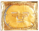 Goud Collegeen masker - Gezichtsmasker - Masker gezichtsverzorging - Gold mask - Anti wallen en donkere kringen - Huidverjonging - Gezichtsreiniging - Beauty