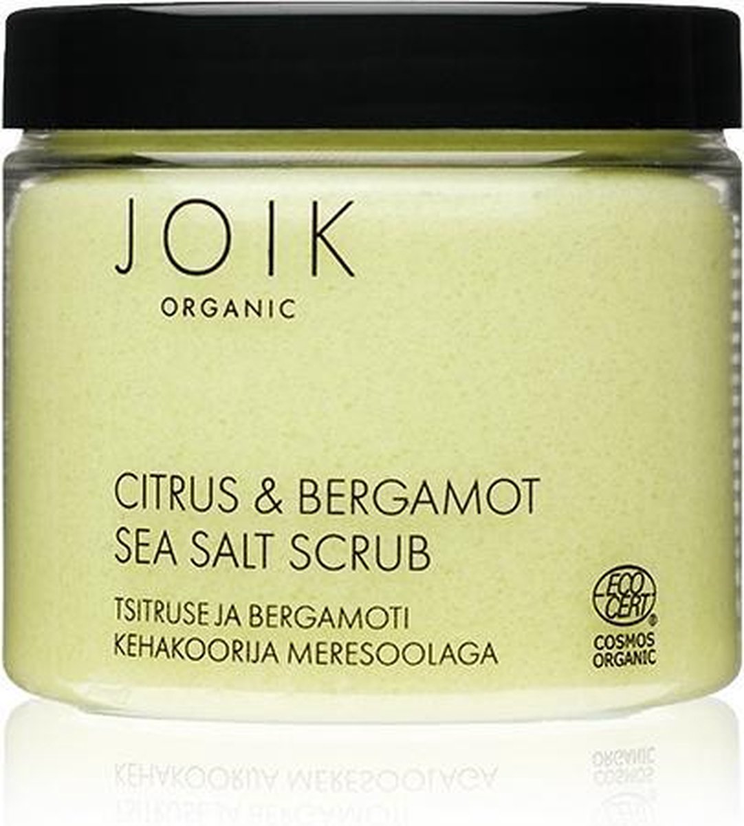 Joik Bodyscrub Unisex 240 Gram Vegan Citrus/bergamot Lime