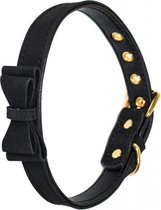 Halsband Kraag Met Gesp - Collar - BDSM - Bondage - Luxe Verpakking - Party Hard - Decadence - Zwart