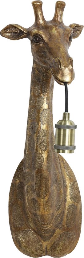 Light & Living Wandlamp Giraffe - Antiek Brons - 20.5x19x61cm - Binnen  Modern | bol.com