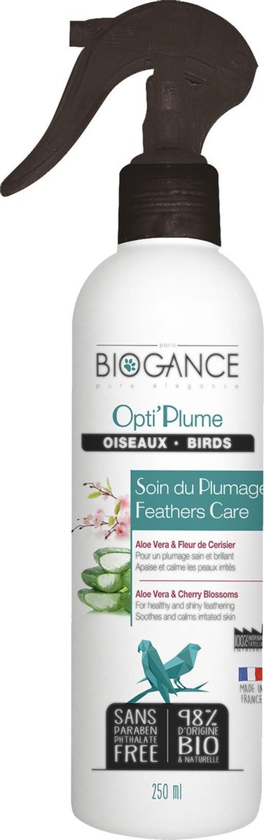 Biogance opti plume spray voor vogel 250ml