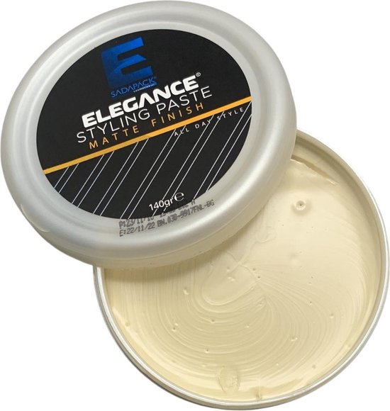 Elegance Styling Paste Pomade Matte Wax - 150ML – Haargel voor Mannen