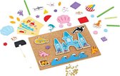 Bigjigs Deluxe Pin-a-shape - Under the Sea