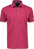 Lerros Korte mouw Polo shirt - 2133245 345 ROSE HIP RED (Maat: L)