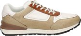 Greve 7258 Lage sneakers - Leren Sneaker - Heren - Beige - Maat 42