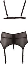 BH Jarretel Set XL - Zwart - XXXL - Zwart - Sexy Lingerie & Kleding - Lingerie Dames -  Dames Lingerie - Jarretel Setjes