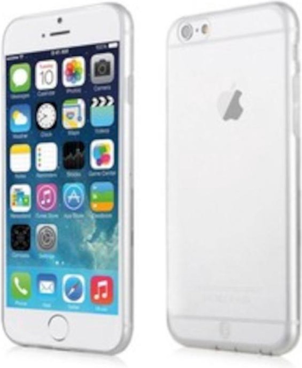 TPU Softcase iPhone 6(s) - Transparant
