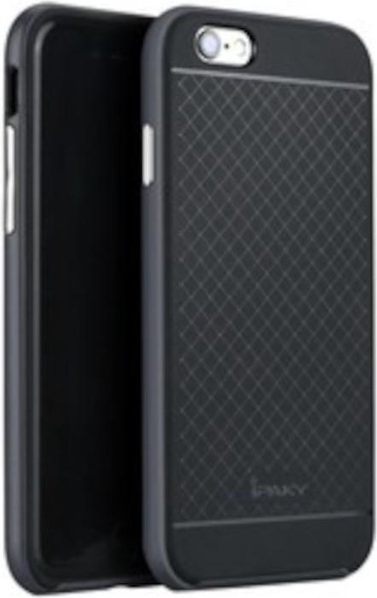 PC/TPU Backcase iPhone 6(s) - Zwart