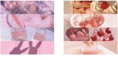 memoblok - journal | roze & rood thema | fruit - random | 50 vellen