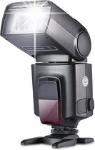TechU™ Professionele Studioflitser voor Camera F4 – Verstelbare Flitser 0 tot 270 graden – Sluitertijd 1/20000s – 100 ISO – 5800K – Geschikt voor Panasonic, Pentax, Canon, Nikon, Olympus