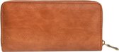 Portemonnee 10*19 cm Bruin | JZWA0108 | Clayre & Eef