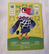 Amiibo animal crossing new horizons origineel Eu amelia 075 kaart