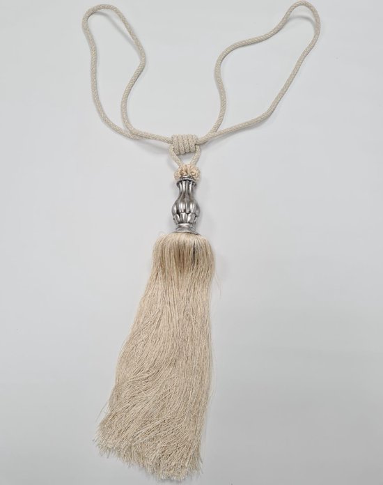 Foto: Gordijnkwast embrasse beige vasthouder