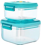 Vacuumbak - Igan Brino - 2 Stuks - Blauw