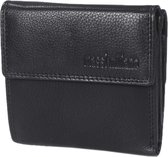 Massi Miliano Portemonnee  Dames Nappa Leer Zwart (MM-7865-6)