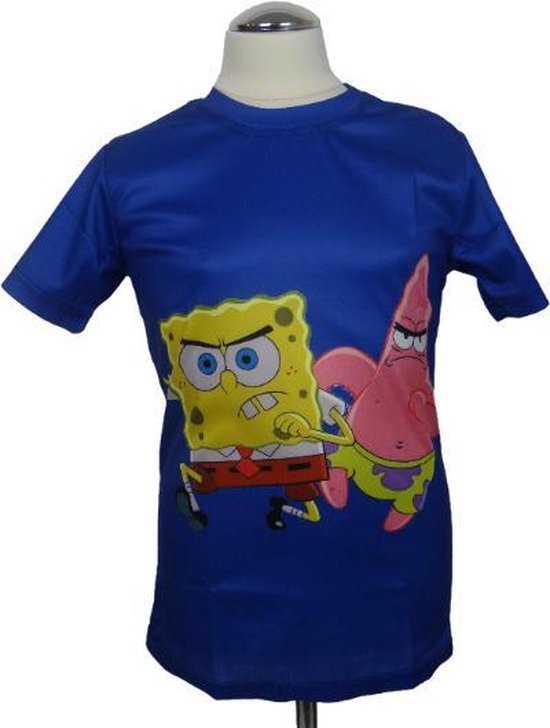 T-shirt Spongebob Spongebob-Patrick rennen - kinderen - kleding - mode -  Spongebob-... | bol.com