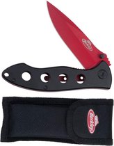 Berkley Fishin Gear Foldable Knife - Mes - Rood