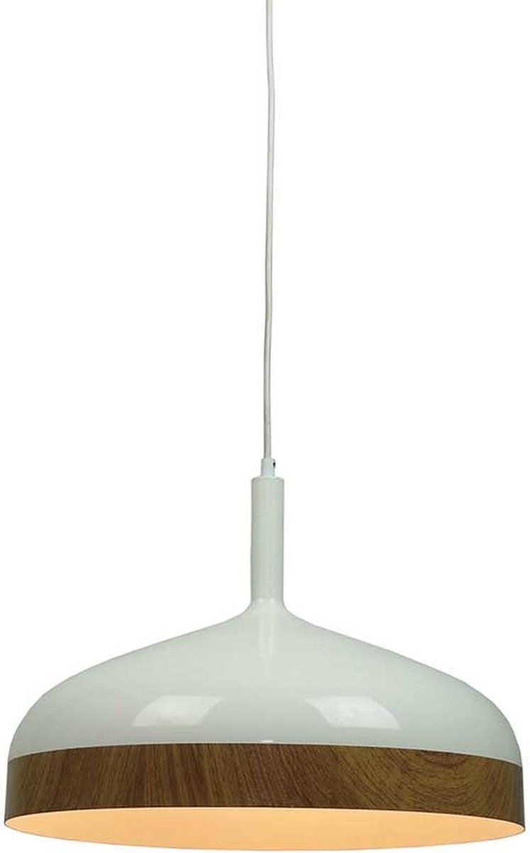 Hanglamp Moondrop XL Wit - Ø45cm - E27 - IP20 - Dimbaar > lampen hang wit | hanglamp wit | hanglamp eetkamer wit | hanglamp keuken wit | led lamp wit | sfeer lamp wit
